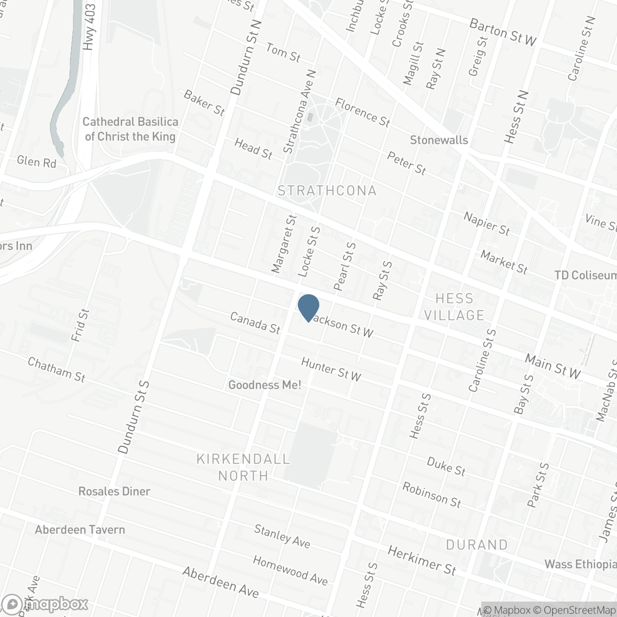 336 JACKSON STREET W, Hamilton, Ontario L8P 1M8